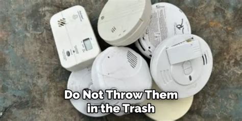 recycling smoke detectors home depot